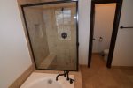 el dorado ranch rental villa 433 - upstairs bathroom wide bath tub and shower